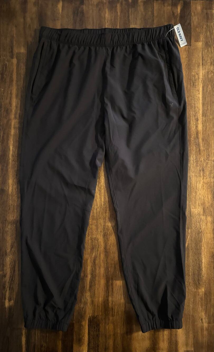 Old Navy Men's XL Jogger Pants StretchTech Workout Lightweight Stretch